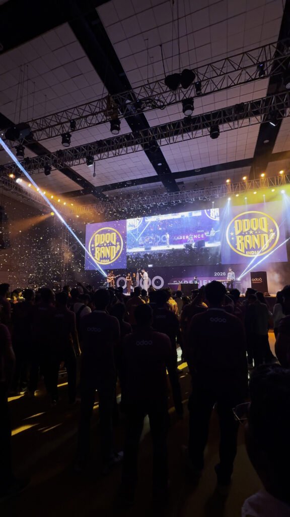 DJ night and Odoo Band India at the Odoo Experience 2026 India after-party