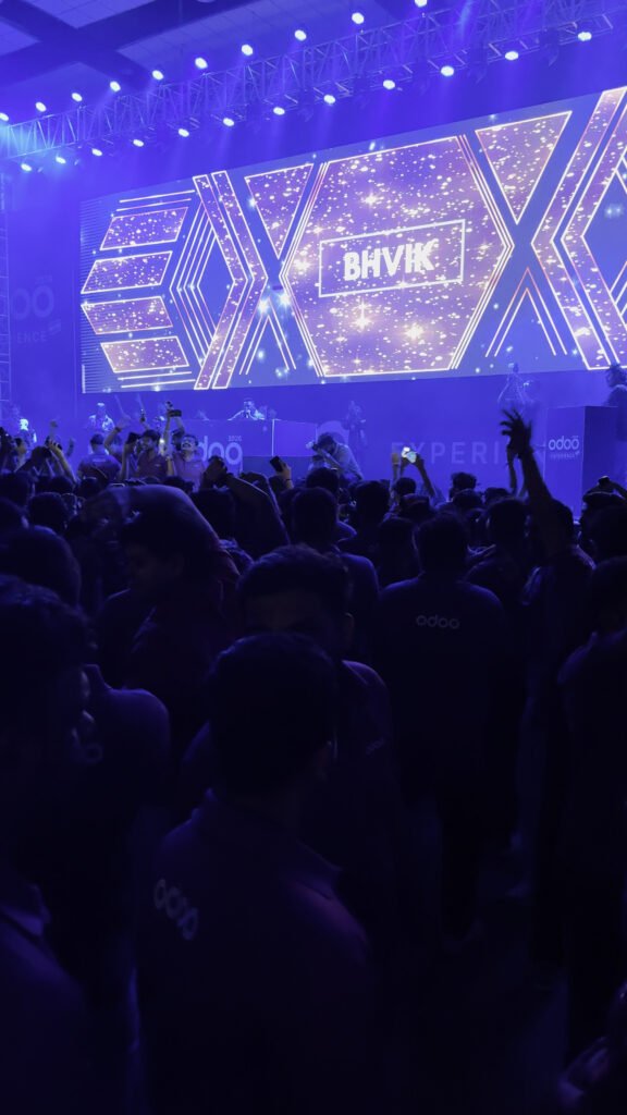 DJ night and Odoo Band India at the Odoo Experience 2026 India after-party